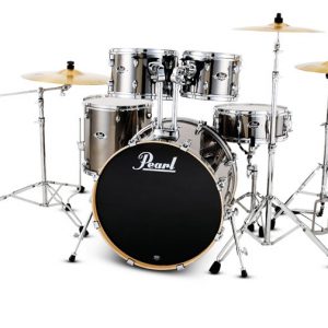 Pearl drumset with sticks